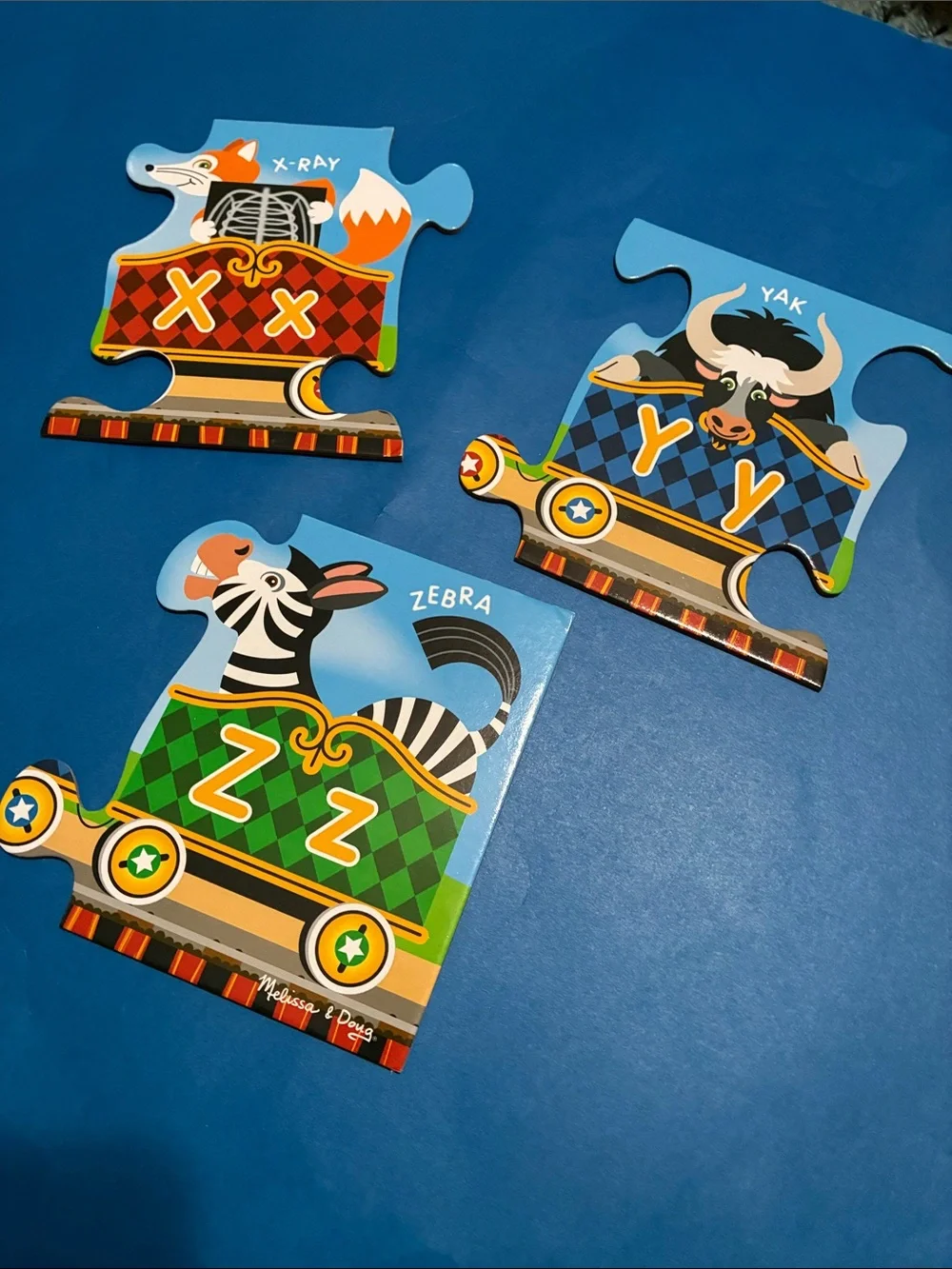 Melissa & Doug - ALPHABET EXPRESS FLOOR PUZZLE (27 pieces)